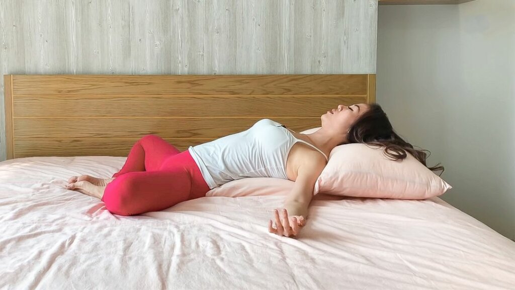 Reclined Butterfly Pose - Ekhart Yoga