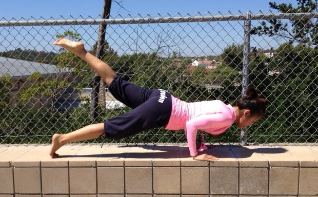 Four Limbed Staff Pose (Chaturanga Dandasana)