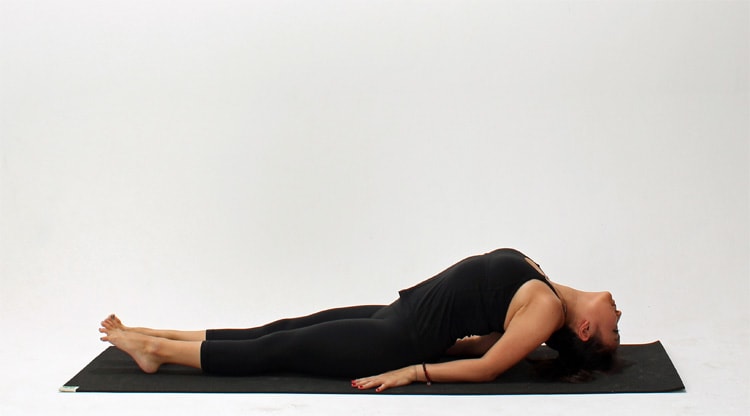 Supported Fish Pose - Australian School of Meditation & Yoga | ASMY