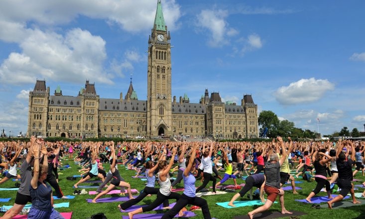 How Yogis Around the World Are Celebrating International Yoga Day