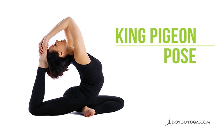 Challenge Pose: One-Legged King Pigeon Pose II